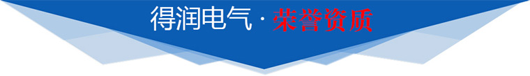 得潤(rùn)電氣榮譽(yù)資質(zhì)
